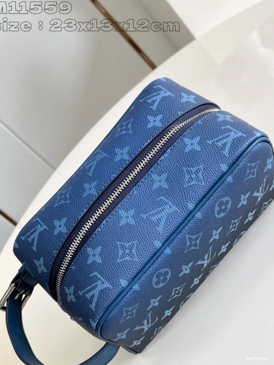 Fake Louis Bags LOUIS VUITTON LOCKER KIT DOPP bag-23*13*12CM 0713